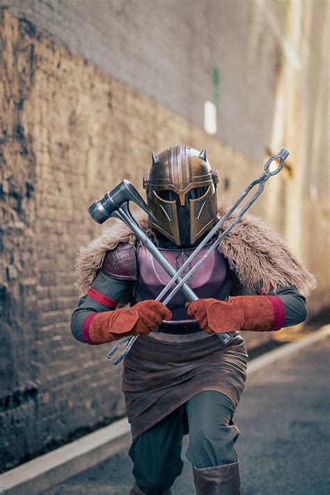 The Armorer Costume Mandalorian - Etsy