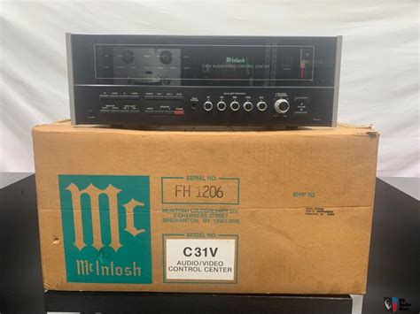 McIntosh C31V Preamplifier Dealer Ad US Audio Mart