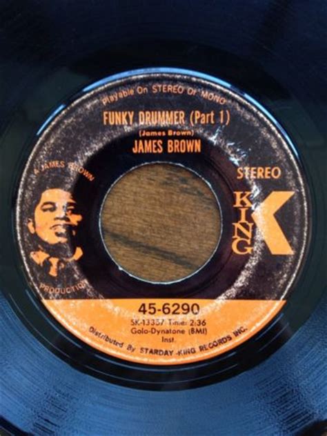 popsike.com - JAMES BROWN Funky Drummer Part 1 & 2 King funk soul 45 ...