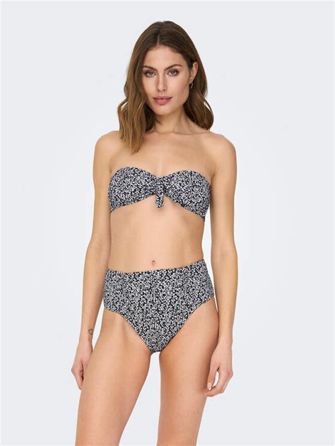 ONLY Bikini Unterteil Ella 15252496 Schwarz Modivo De