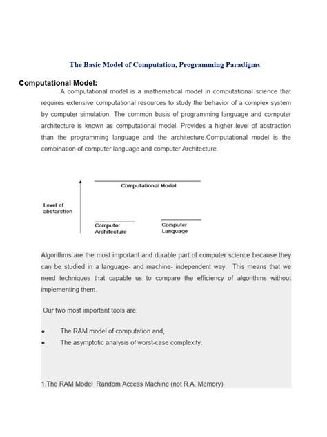 11 The Basic Model Of Computation Programming Paradigms Download