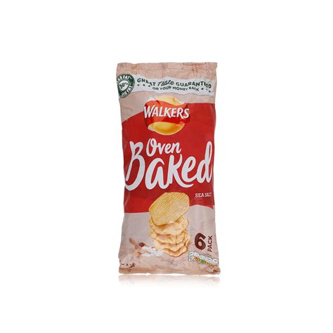 Walkers Baked Ready Salted Crisps X6 Waitrose Uae And Partners