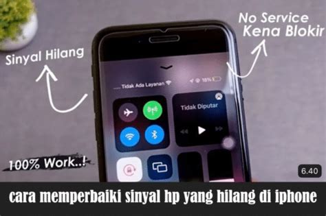 Rahasia Ampuh 7 Cara Memperbaiki Sinyal HP Hilang Di IPhone