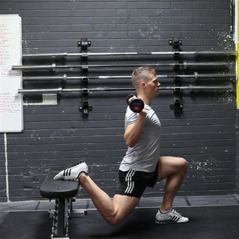 One Leg Barbell Squat Exercise Guides