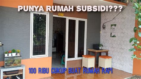 Modal Rb Ide Kreatif Mempercantik Teras Rumah Subsidi