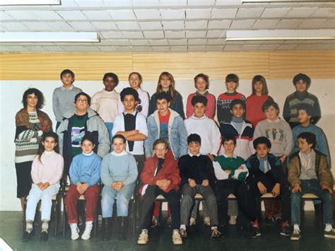 Photo De Classe 6ème De 1988 Collège Paul Eluard Copains Davant