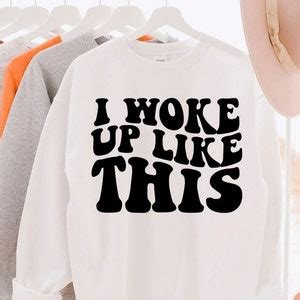 I Woke up Like This SVG, Just Woke up SVG, Eat Sleep Repeat Svg, Sleep ...