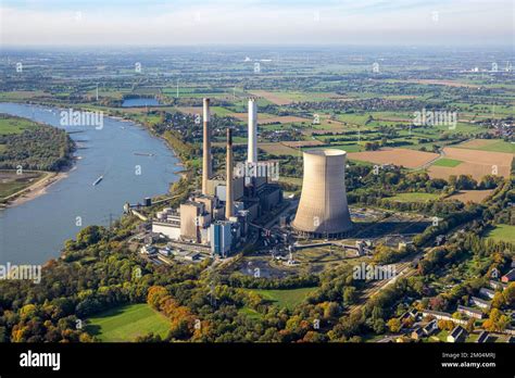 Luftaufnahme Voerde Kraftwerk Am Rhein Stillgelegtes Kohlekraftwerk