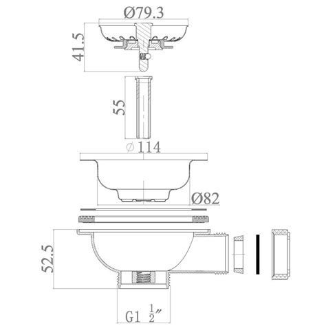 Astini Rak Rangemaster Caple Mm Bronze Kitchen Sink Basket