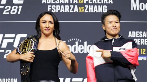 Carla Esparza vs. Zhang Weili Odds, Props & Prediction: UFC 281 | Flipboard