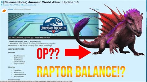 Jurassic World Alive Huge Update Part 2 Battle Youtube