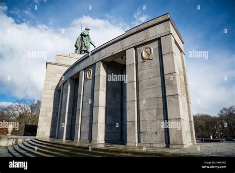 Soviet War Memorial In Berlin Stock Photo Alamy