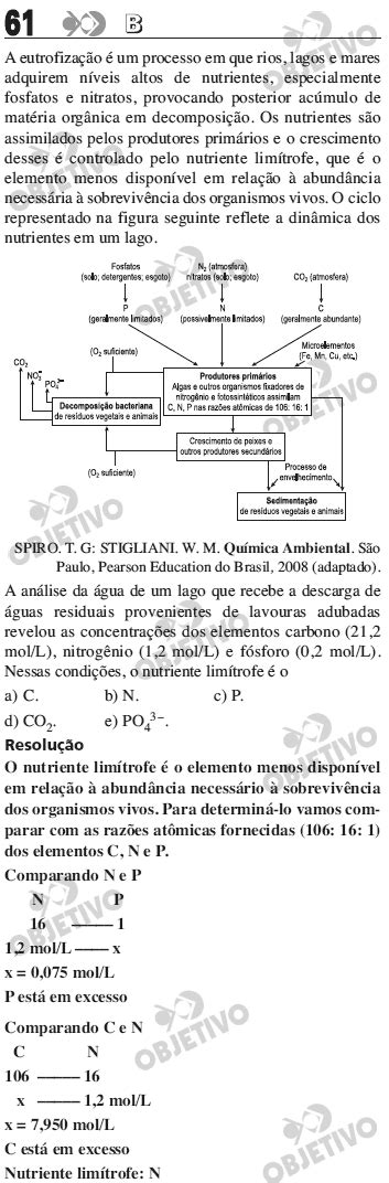 Quest Es Para Pensar Enem X Xquimica Br