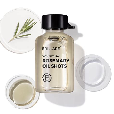 brillare rosemary oil shots hair growth oil   rosemary
