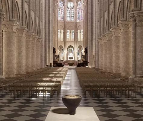 Guillaume Bardet Designs The New Liturgical Furniture For Notre Dame De