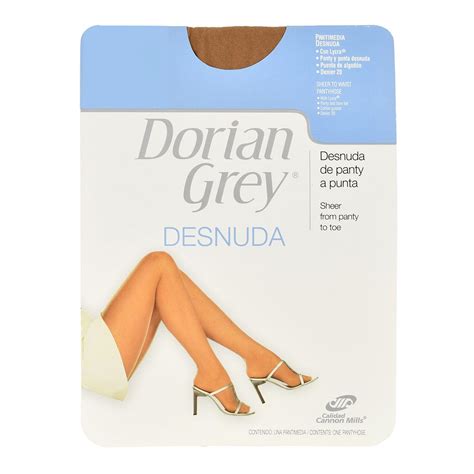 Pantimedia Dorian Grey Desnuda Grosor Transparente Modelo 208 Color