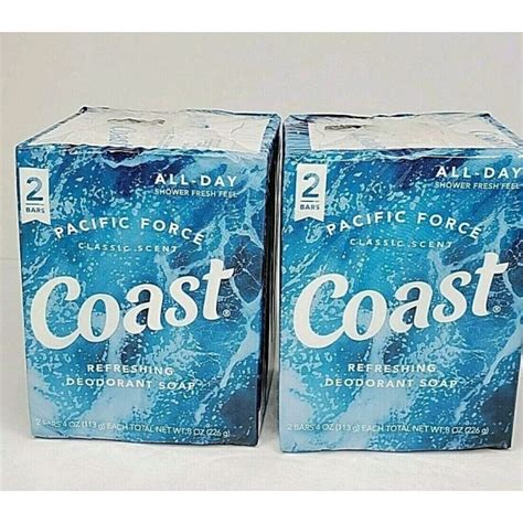 Coast Pacific Force Classic Scent Deodorant Soap Made In Mexico Shopee Philippines