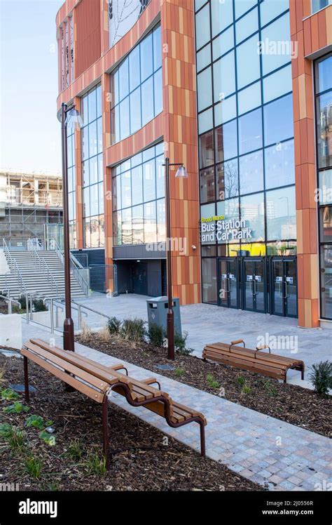 The New Broad Marsh Car Park On Canal Street In Nottingham City Centre