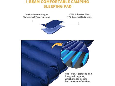 Kingcamp Sleeping Pad With Built In Pump