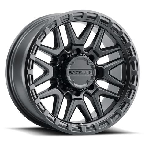 Raceline 953b Krank 18 Cast Aluminum Wheel Krank Satin Black 18x9