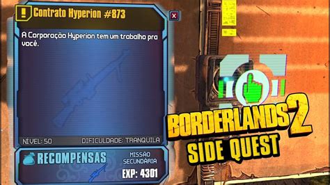 Borderlands Side Quest Contrato Hyperion Hyperion Contract