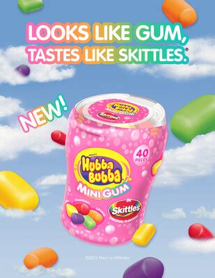 HUBBA BUBBA® Adds New SKITTLES® Flavored Mini Gum to Iconic Bubble Gum Lineup - The Malaysian ...