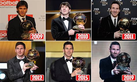 Sex Gullboltar Messi Rum Svona Hefur Hann Breyst Dv