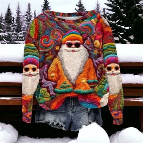 Ho Ho Holiday Festive Christmas Sweater