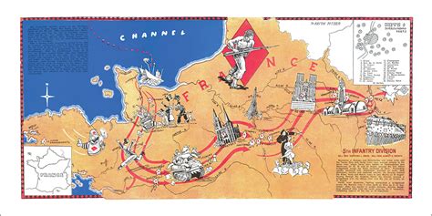 5th Infantry Division Campaign Map – HistoryShots InfoArt