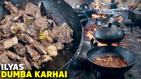 Ilyas Dumba Karahi Lahore Truck Ada GT Road Best Mutton Karahi