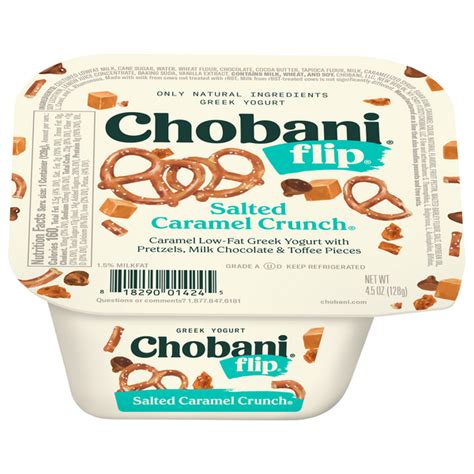 Save On Chobani Flip Greek Yogurt Salted Caramel Crunch Low Fat Natural