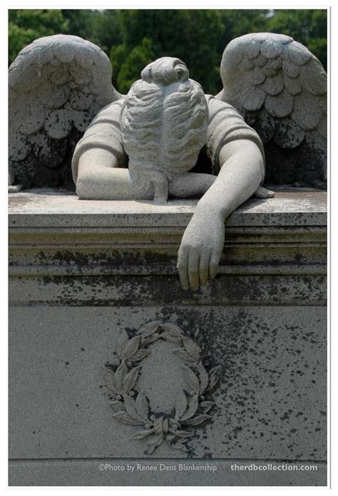 Weeping Angel Photo Cemetery Angel Statue By Therdbcollection