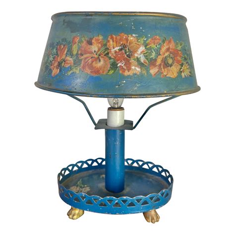 hand painted tole lamps  sale  stdibs