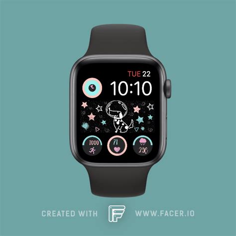 Eva Design Eva Astrodog Ii Watch Face For Apple Watch Samsung