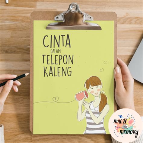 Cinta Dalam Telepon Kaleng Shopee Malaysia