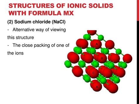 Ppt Ionic Solids With Formula Mx Powerpoint Presentation Free Download Id6357374