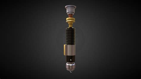 Obi-Wan kenobi's Lightsaber hilt - Download Free 3D model by Max ...