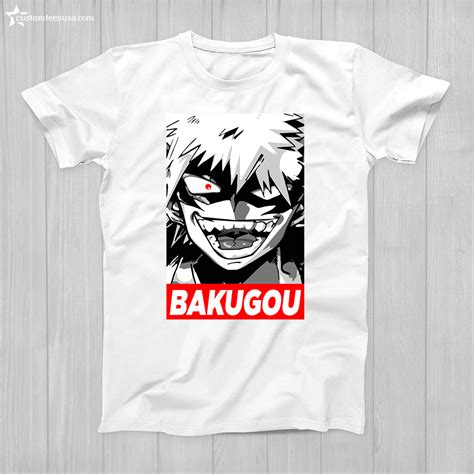 Bakugou Anime T Shirt For Men Women T Shirt Mens Tshirts Funny T