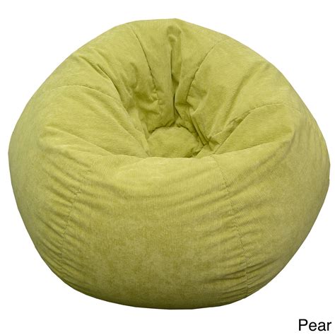 Extra Large Micro Fiber Suede Corduroy Bean Bag Ebay