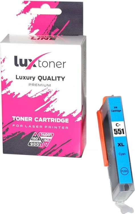 Tusz LUXTONER TUSZE XXL DO CANON PIXMA IP7250 MG5650 MG5550