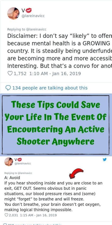 These Tips Could Save Your Life In The Event Of Encountering An Active