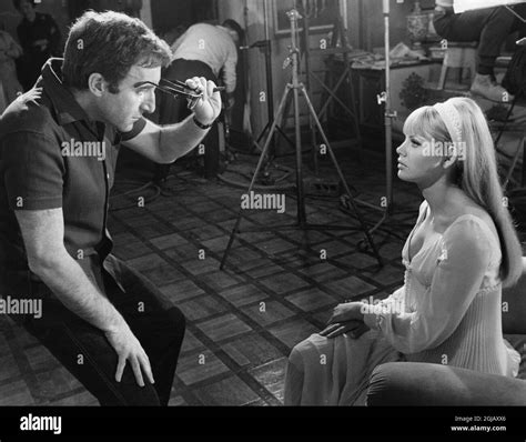 Britt Ekland 1966 Black And White Stock Photos And Images Alamy