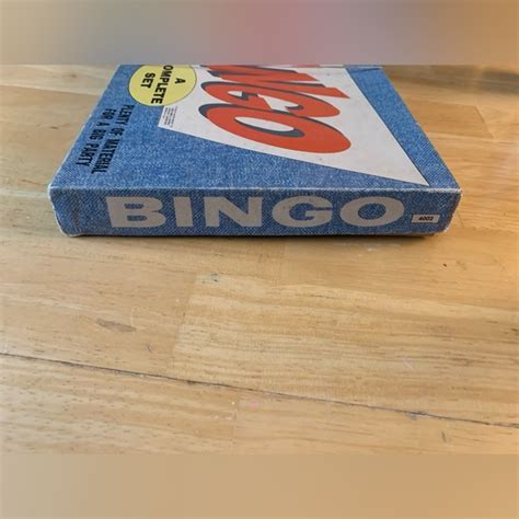 Milton Bradley Games Vintage Milton Bradley Bingo Game Number 402