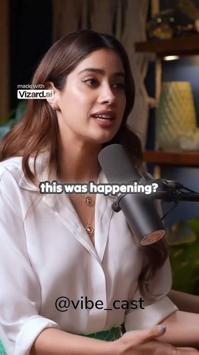 Janhvi Kapoor Shocking Interview 🤔🧐🧐 Podcast Trending India Viral Shorts Youtube