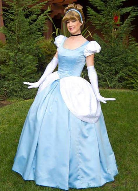 Classic Cinderella Dress in 1950 Film - Adult Cinderella Costumes for ...