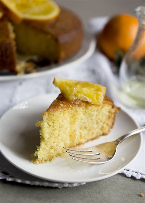 orange semolina cake - Lubna Ben halim