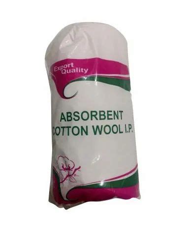 White Plain Absorbent Surgical Cotton Wool Packaging Size 800g 120