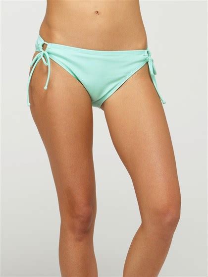 Surf Essentials S Lowrider Side Tie Bikini Bottoms Roxy