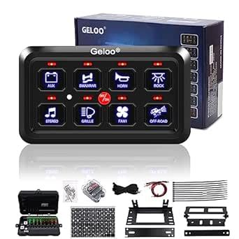 Amazon Geloo Gang Switch Panel V Switch Panel Built In Relay