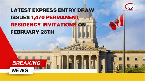 Latest Express Entry Draw Issues Permanent Residency Invitations